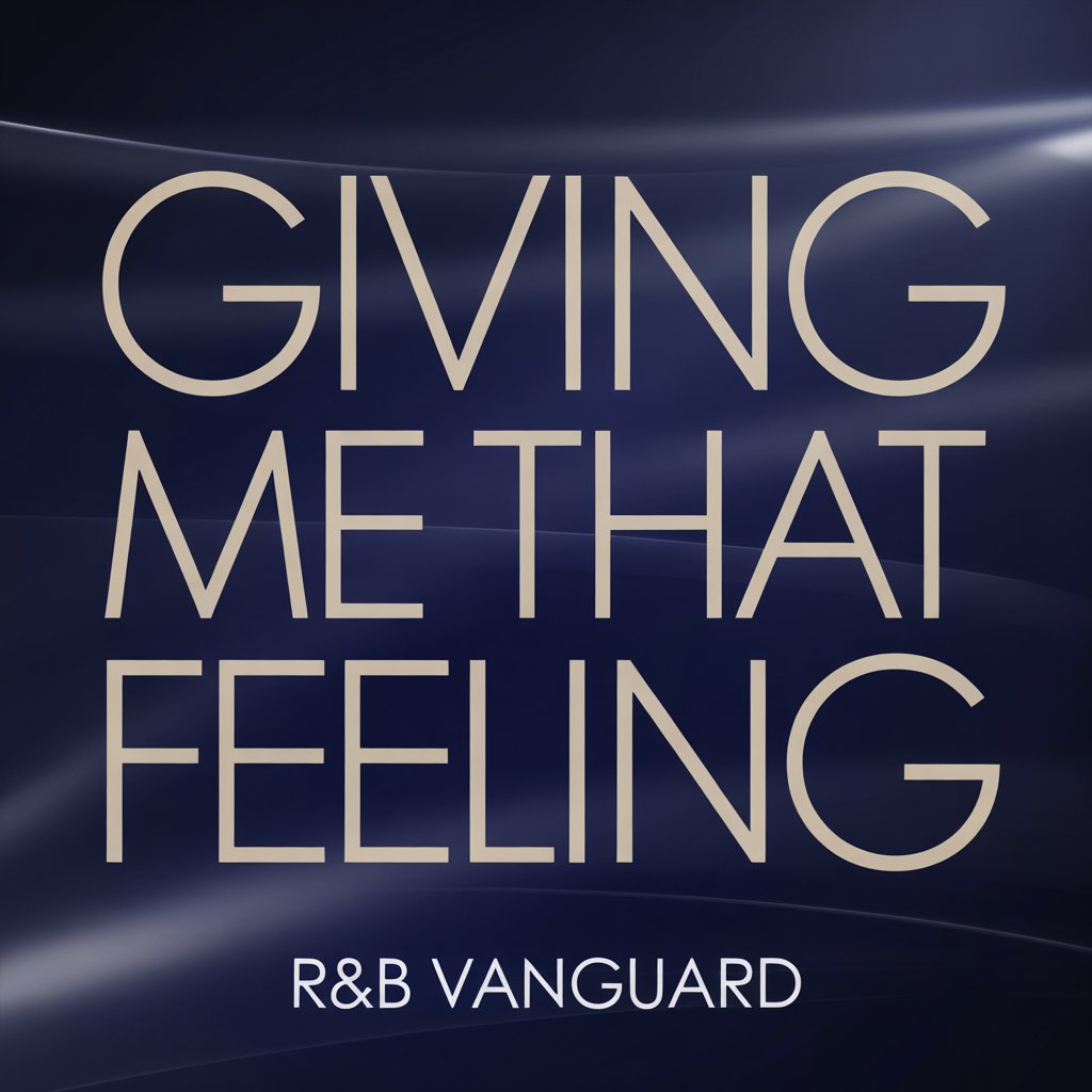 Giving Me That Feeling - Official Audio | Modern R&B Pop Soul
